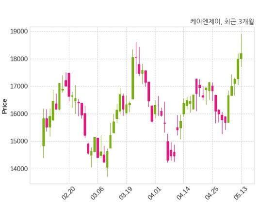 케이엔제이 자기주식 처분 결정