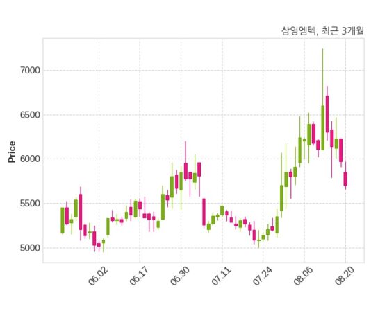 삼영엠텍 84억 8천만 원 규모 채무보증 결정