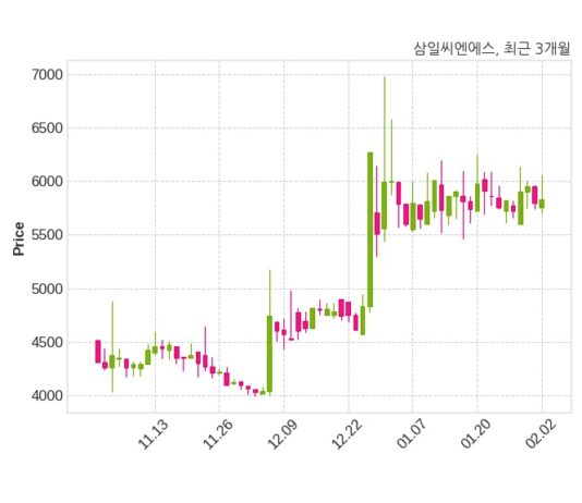 삼일씨엔에스 매출액 또는 손익구조 변동