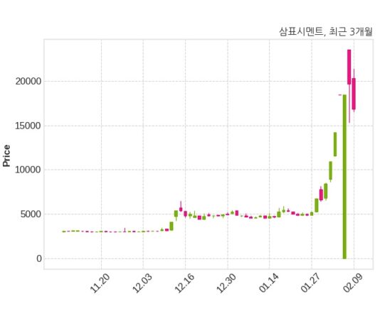 삼표시멘트 매출액 또는 손익구조 변동